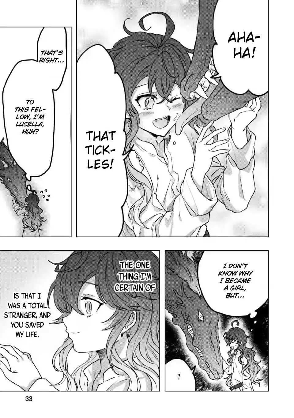 I reincarnated and became the daughter of a dragon!? Chapter 1 33